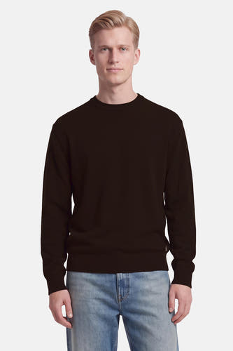 Pull col O - brun