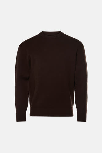 Pull col O - brun
