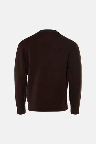 Pull col O - brun