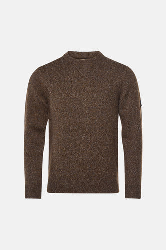 Pull col O - brun