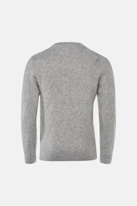 Pull col O gris - INDIGOLD
