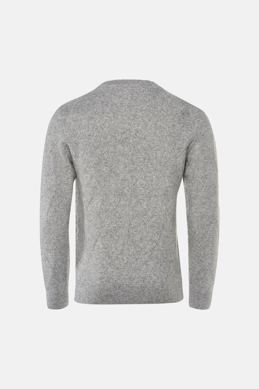 Pull col O - gris
