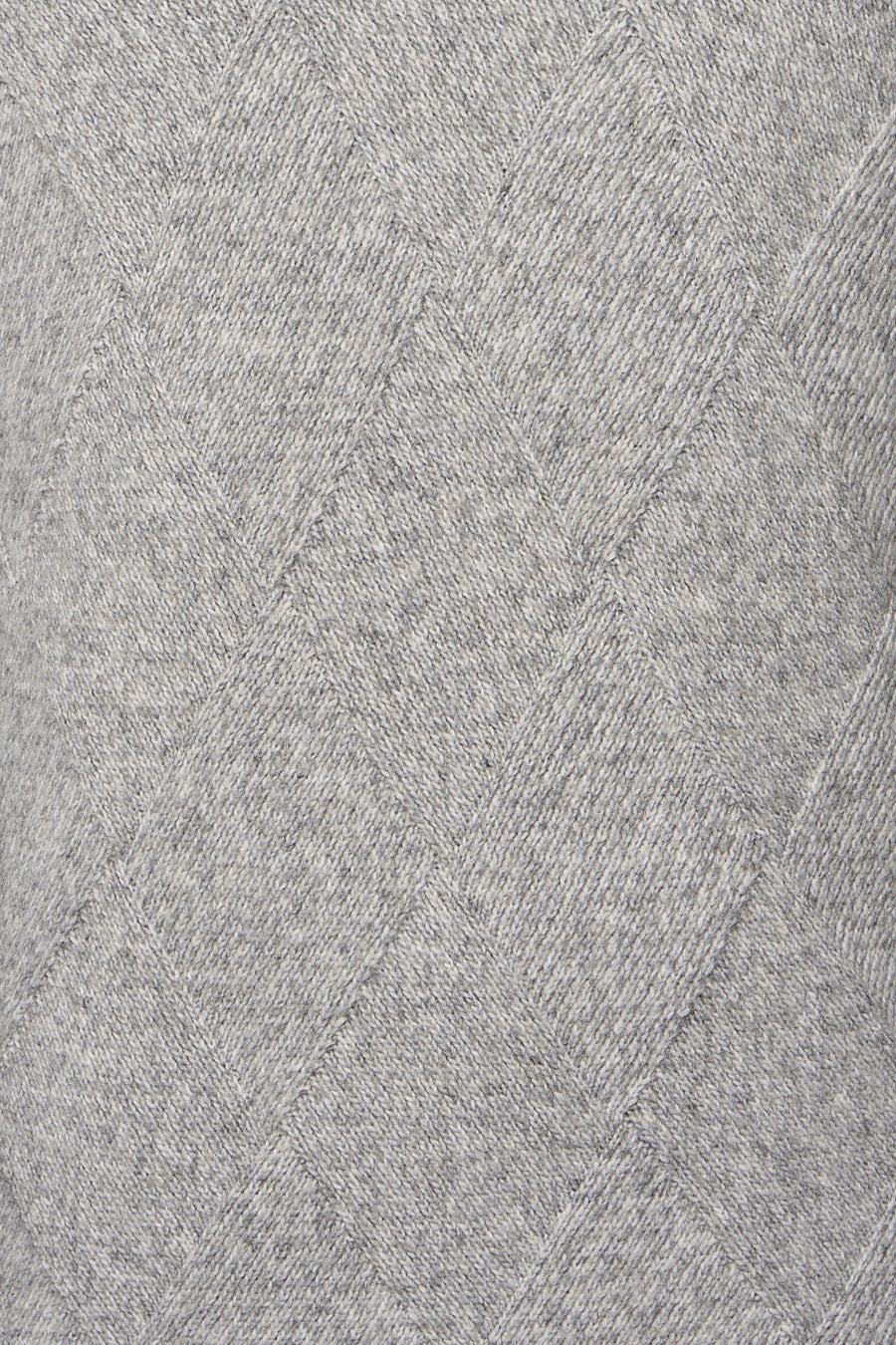 Pull col O - gris