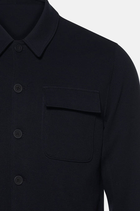 Chemise à manches longues - bleu