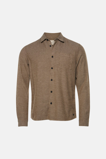 Chemise (manches longues) brun - INDIGOLD