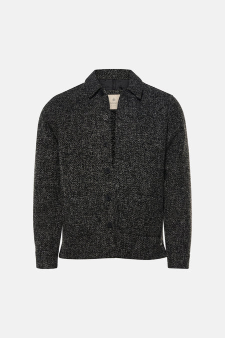 Vestes overshirt noir - INDIGOLD