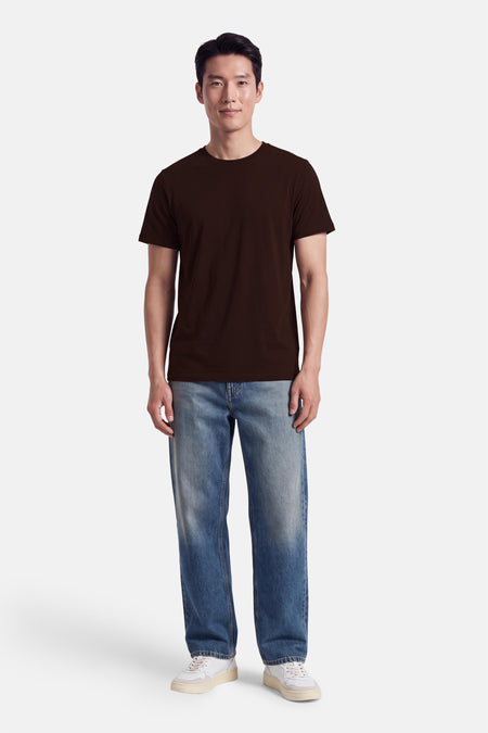 T-shirt à manches courtes - brun