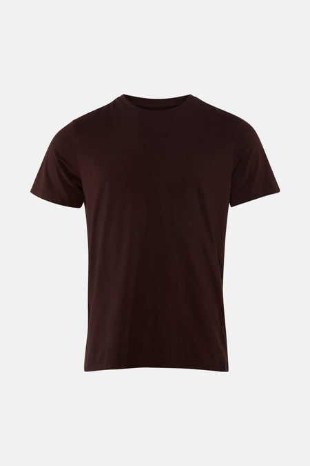 T-shirt à manches courtes - brun