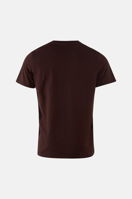T-shirt à manches courtes - brun