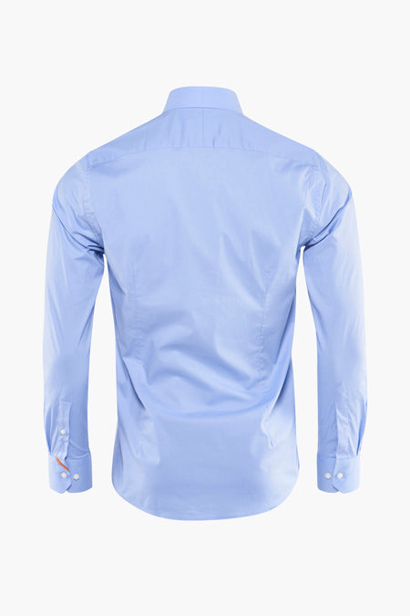 Chemise &agrave; manches longues - bleu