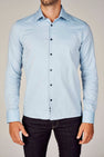 Chemise à manches longues - bleu