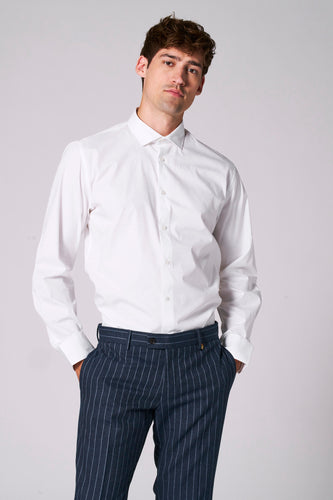 Chemise &agrave; manches longues - blanc - Le Fabuleux Marcel de Bruxelles