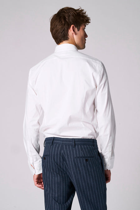 Chemise &agrave; manches longues - blanc