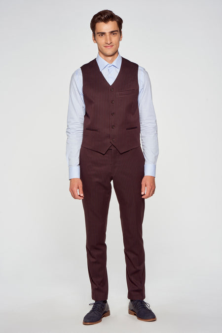 Pantalon de costume Brun - Le Fabuleux Marcel de Bruxelles