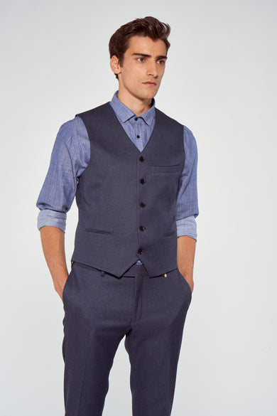 Gilet - bleu