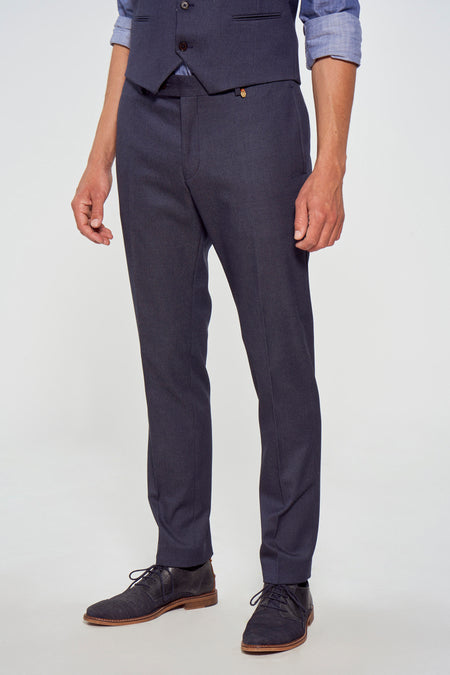 Pantalon costume - bleu