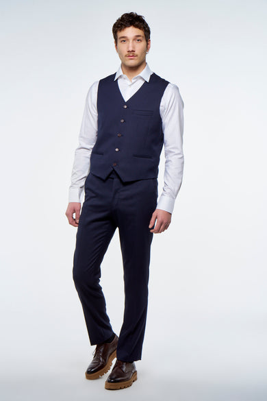 Pantalon de costume Bleu - Le Fabuleux Marcel de Bruxelles