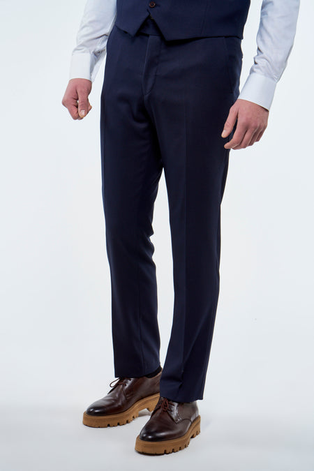 Pantalon de costume Bleu - Le Fabuleux Marcel de Bruxelles