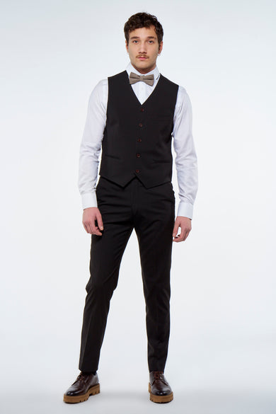 Pantalon de costume Noir - Le Fabuleux Marcel de Bruxelles