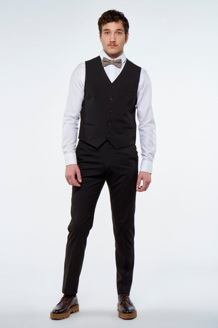 Pantalon de costume Noir - Le Fabuleux Marcel de Bruxelles
