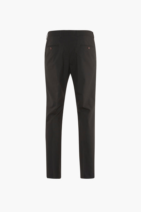 Pantalon de costume noir Le Le Fabuxux Marcel Brux,, avec poches à l'arrière.