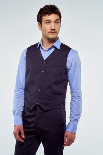 Gilet - bleu - Le Fabuleux Marcel de Bruxelles