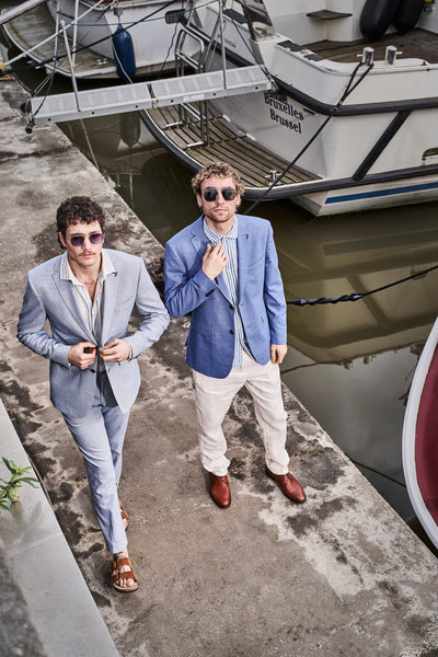 Blazer Bleu - Le Fabuleux Marcel de Bruxelles