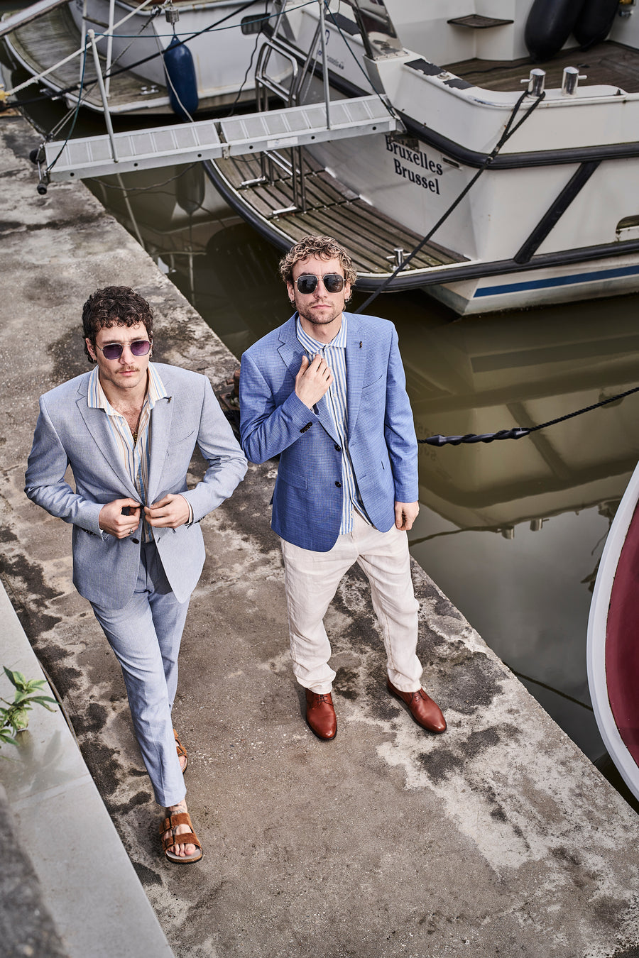 Blazer - bleu - Le Fabuleux Marcel de Bruxelles