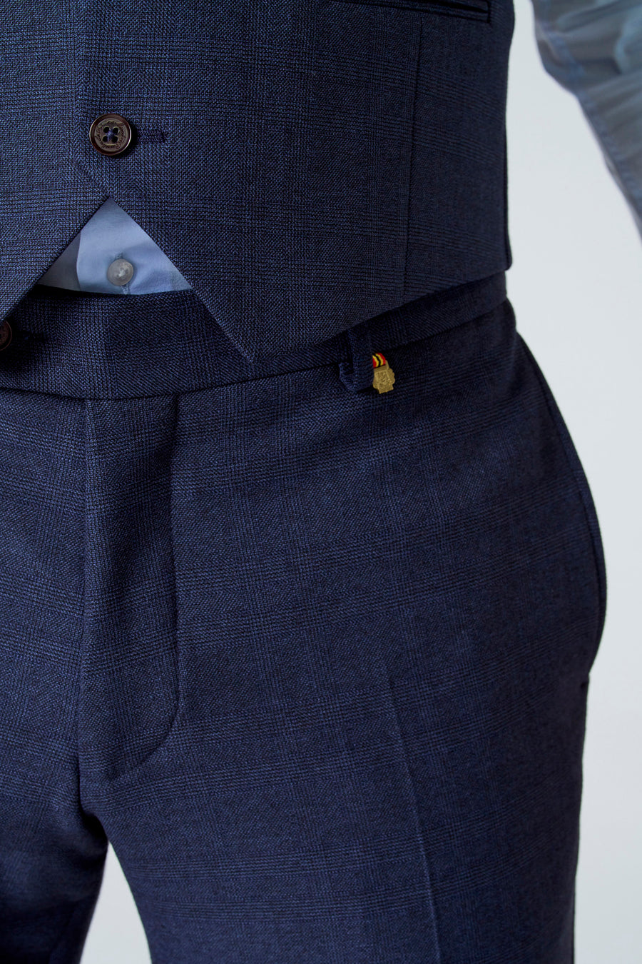 Pantalon de costume - bleu