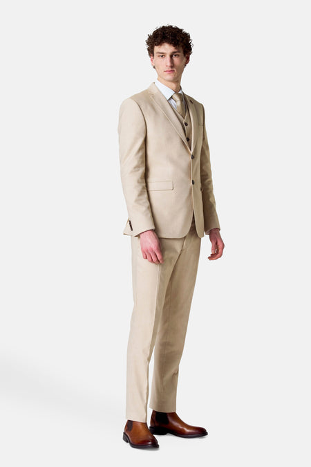 Pantalon de costume Beige - Le Fabuleux Marcel de Bruxelles