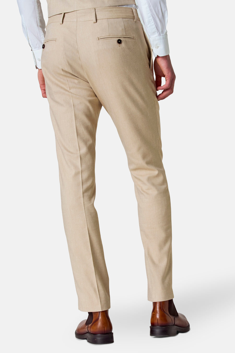Pantalon de costume - beige - Le Fabuleux Marcel de Bruxelles