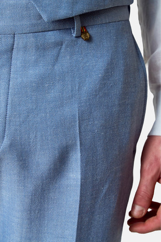 Pantalon de costume - bleu - Le Fabuleux Marcel de Bruxelles