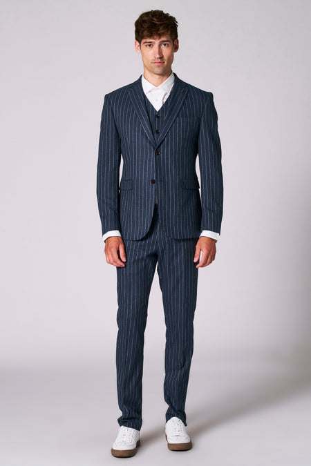 Pantalon de costume Bleu - Le Fabuleux Marcel de Bruxelles