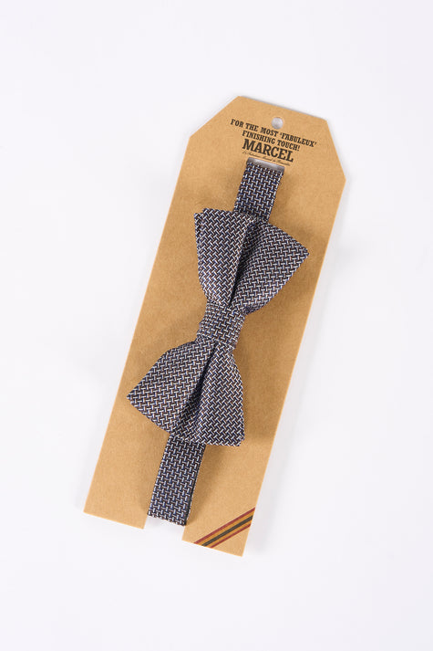 Noeud papillon brun - Le Fabuleux Marcel de Bruxelles