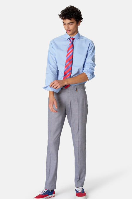 Pantalon de costume bleu - Le Fabuleux Marcel de Bruxelles