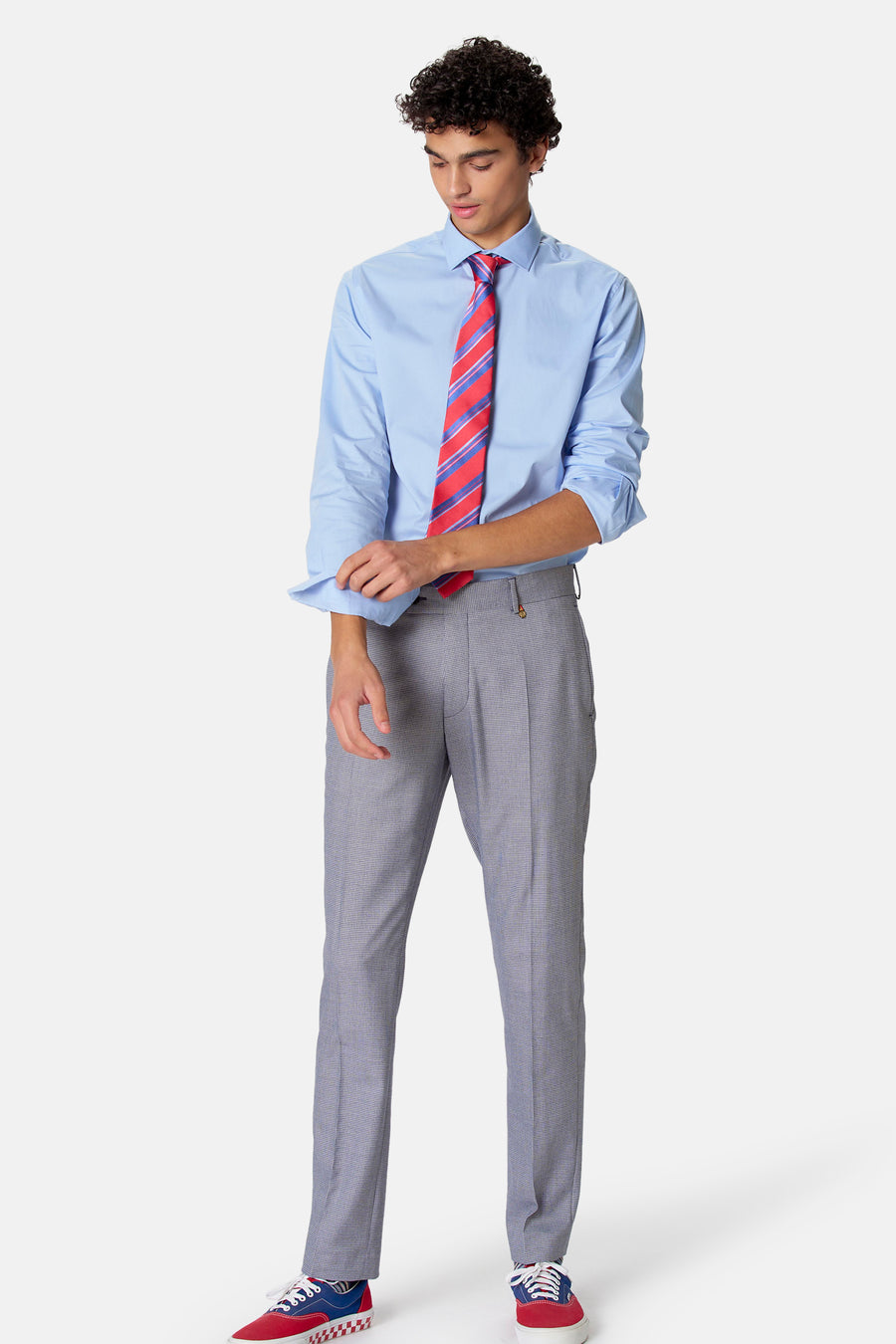 Pantalon de costume bleu - Le Fabuleux Marcel de Bruxelles
