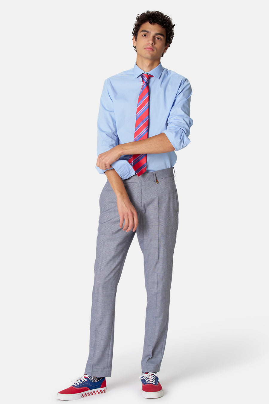 Pantalon de costume bleu - Le Fabuleux Marcel de Bruxelles