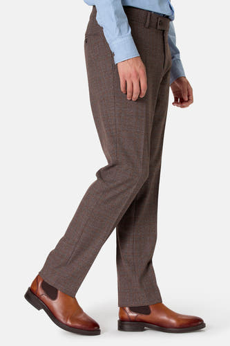 Pantalon de costume brun - Le Fabuleux Marcel de Bruxelles