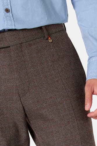 Pantalon de costume brun - Le Fabuleux Marcel de Bruxelles