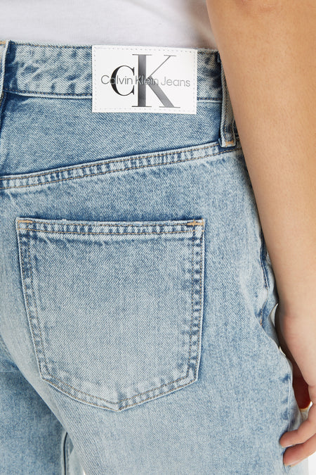 Jeans straight Light blue denim - Calvin Klein