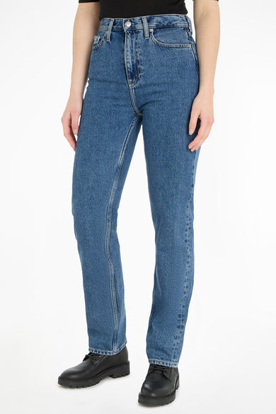 Jeans straight Mid blue denim - Calvin Klein