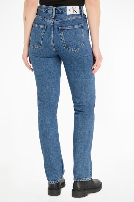 Jeans straight Mid blue denim - Calvin Klein