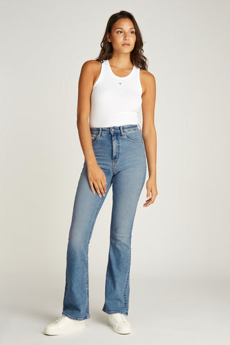 SKINNY BOOTCUT - light blue denim - Calvin Klein