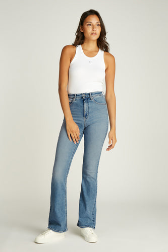 SKINNY BOOTCUT - light blue denim - Calvin Klein