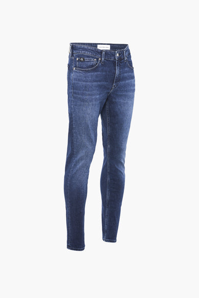 Jean &agrave; coupe carrot - bleu