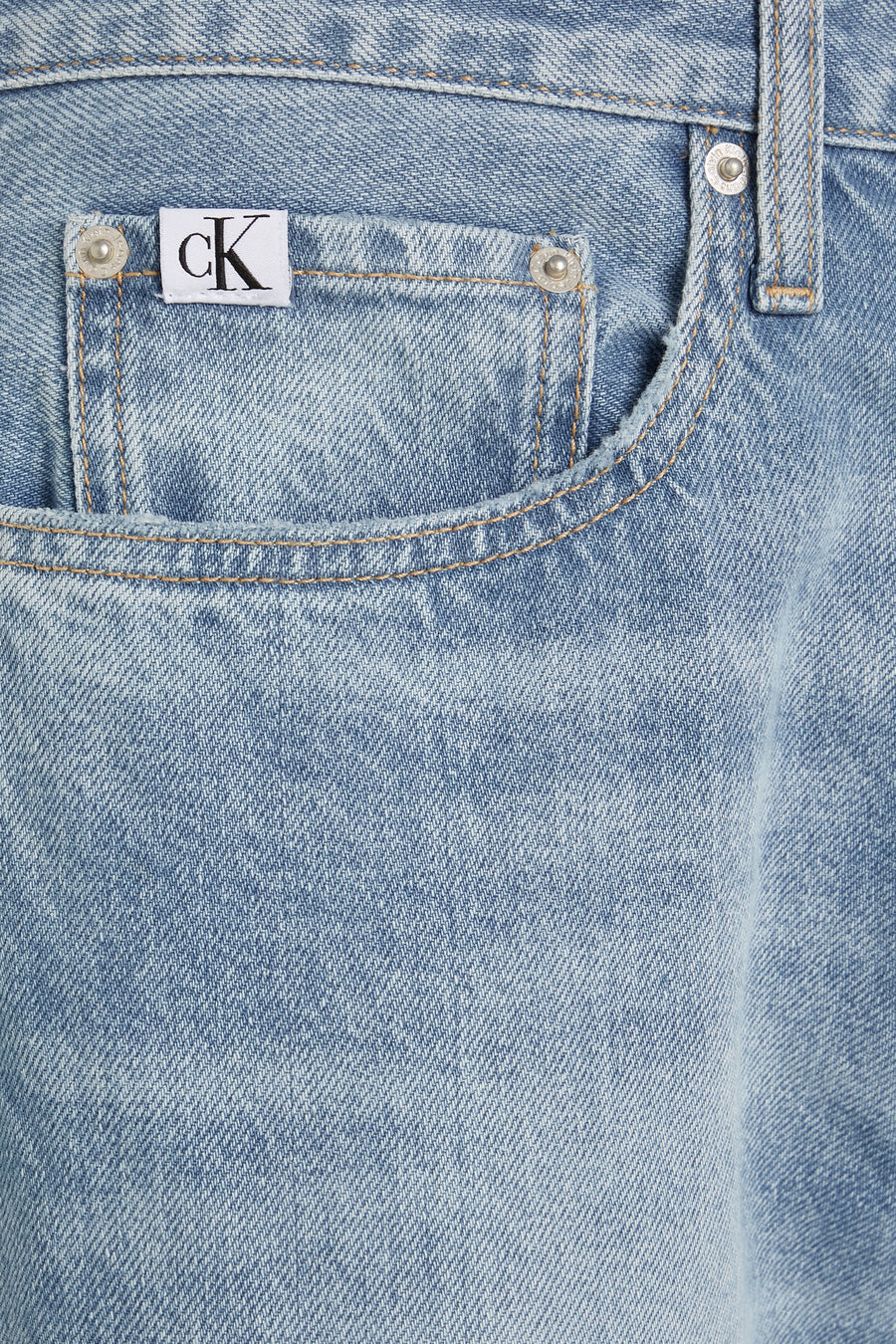 Jean &agrave; coupe droite - bleu - Calvin Klein - 6