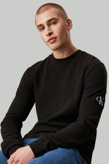 T-shirt (manches longues) Noir - Calvin Klein
