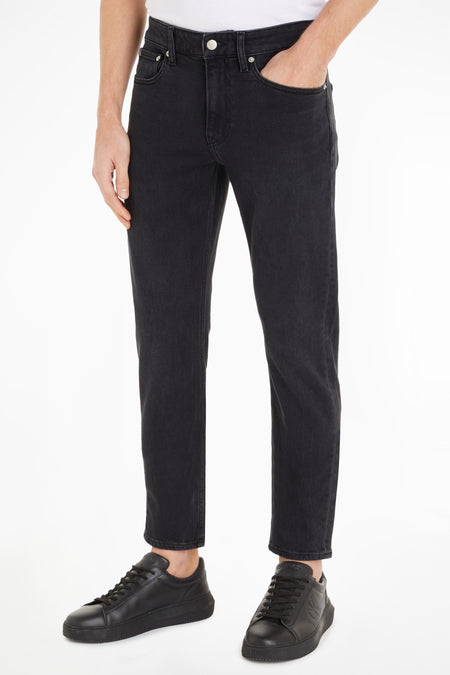Jeans tapered Dark grey denim - Calvin Klein