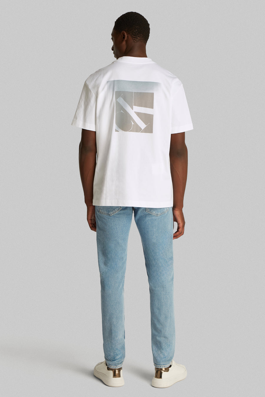 T-shirt à manches courtes - blanc - Calvin Klein