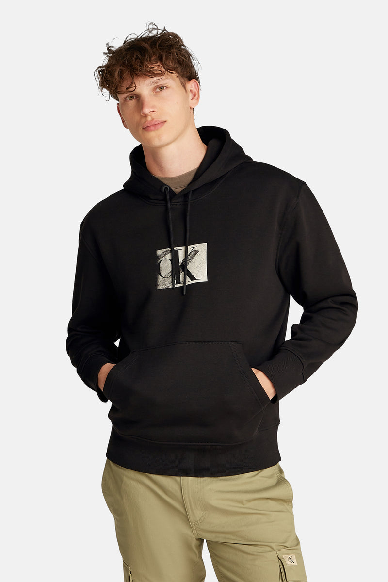 Sweat à capuche Noir - Calvin Klein